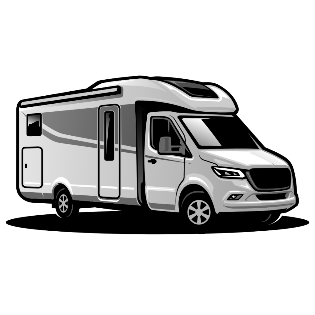 Motorhome icon representing MotorMedicals Motorhome driver medicals for £47, including eye test.