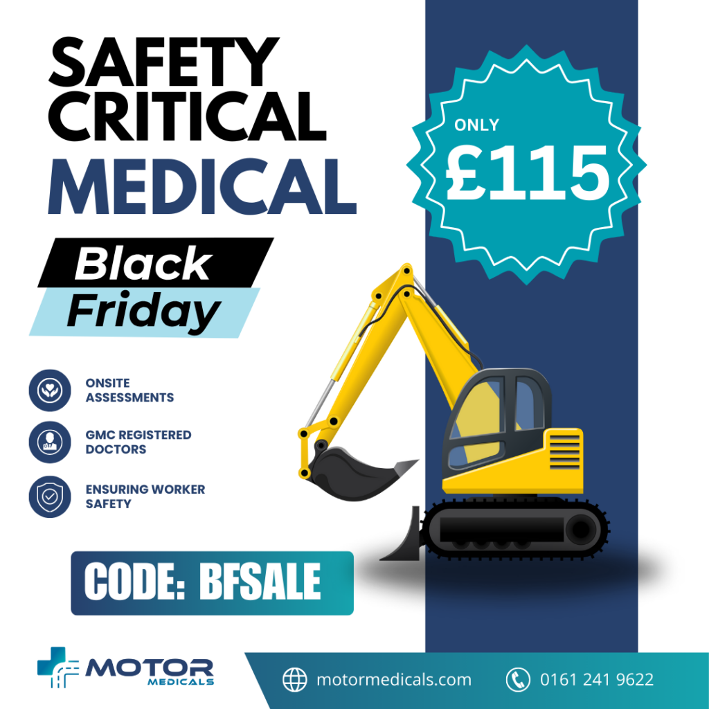 Safety Critical Medical Black Friday Deals with Motor Medicals LTD