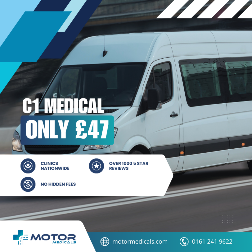 C1 Medicals for Minibuses and Vans