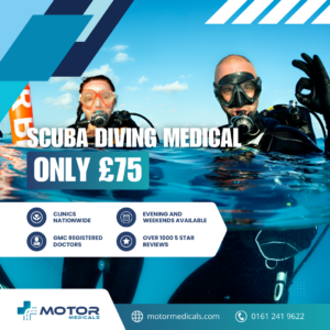 Medical Conditions That May Affect Scuba Diving | Motor Medicals LTD