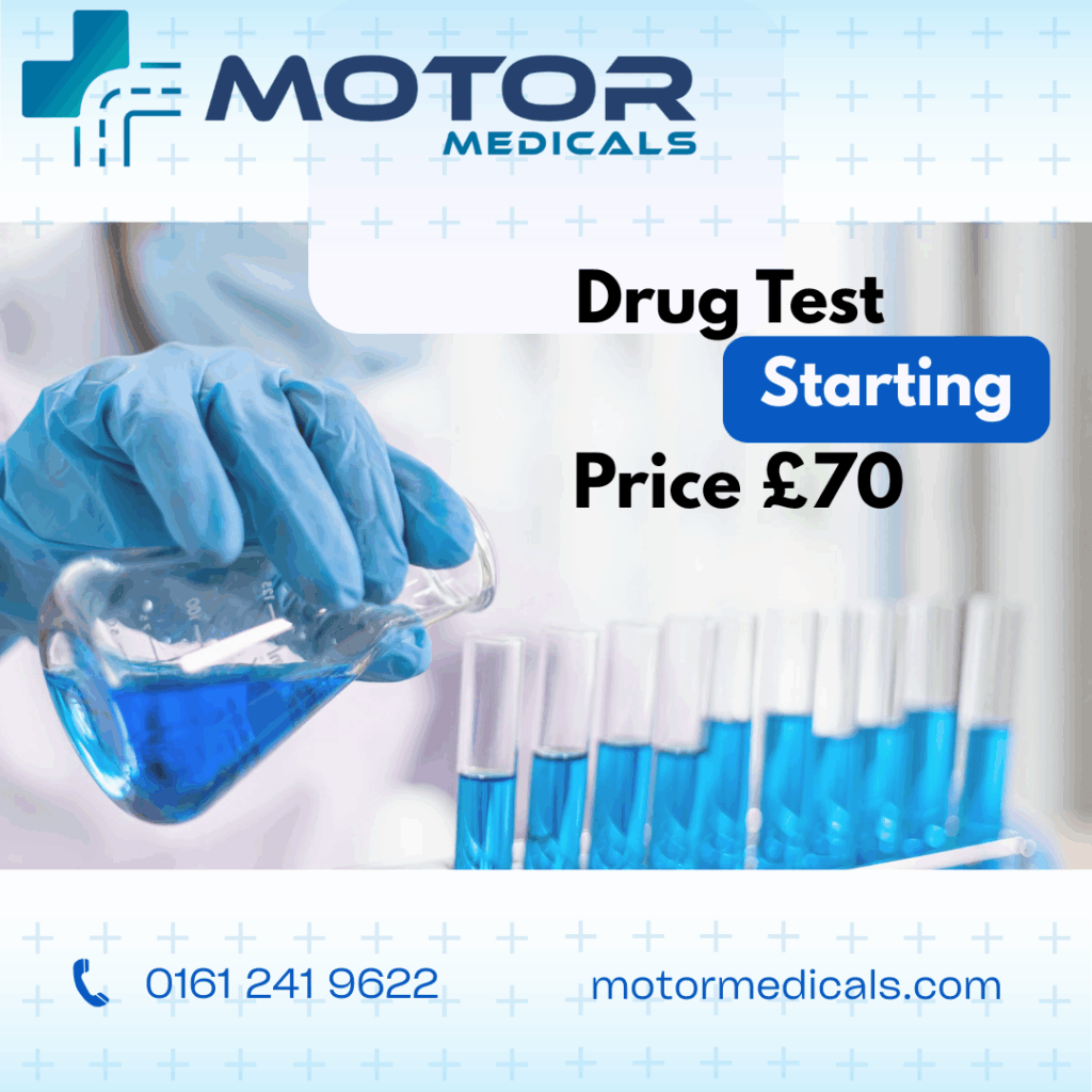13 panel drug test kit from Motor Medicals