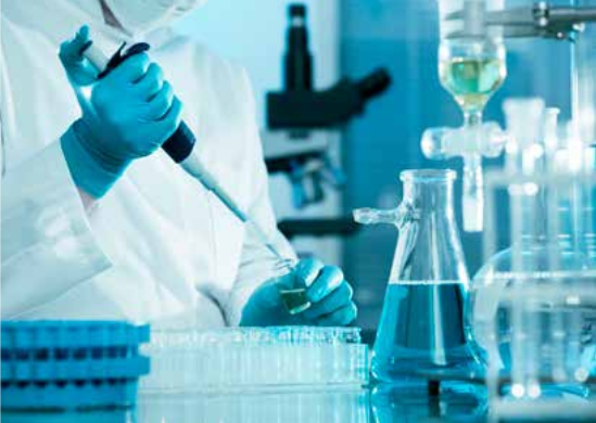 Person using home drug testing kit privately